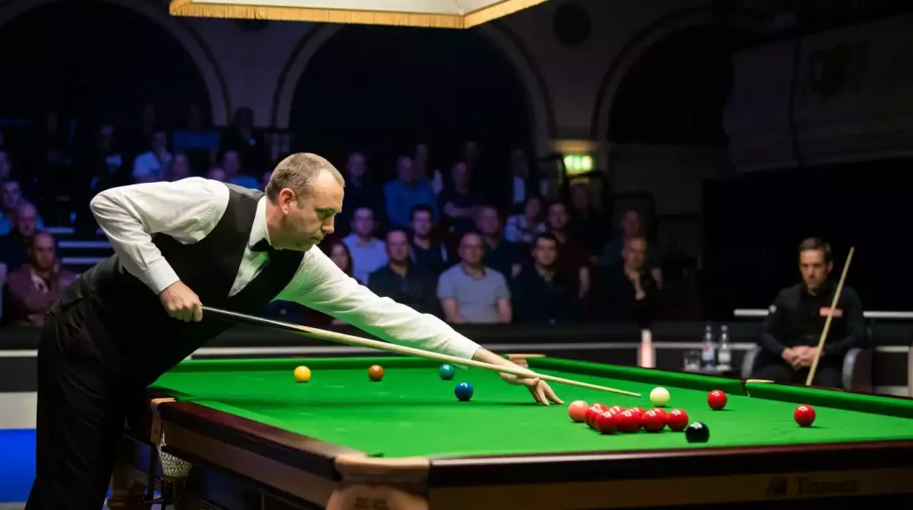 Erste Runde der Snooker WM mit Außenseiter am Crucible-Tisch gegen gesetzten Spieler