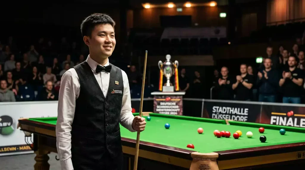 Wu Yize als jüngster Snooker-Weltmeister seit Hendry beim 18:17-Finalsieg im Crucible